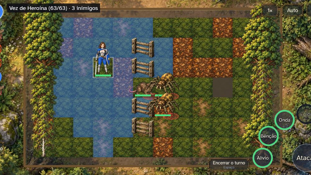 A battle in MVP Legends, the studio's first game, which went from the first line of code to a live demo in 3 weeks